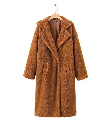 Women's Faux Fur Teddy Jacket