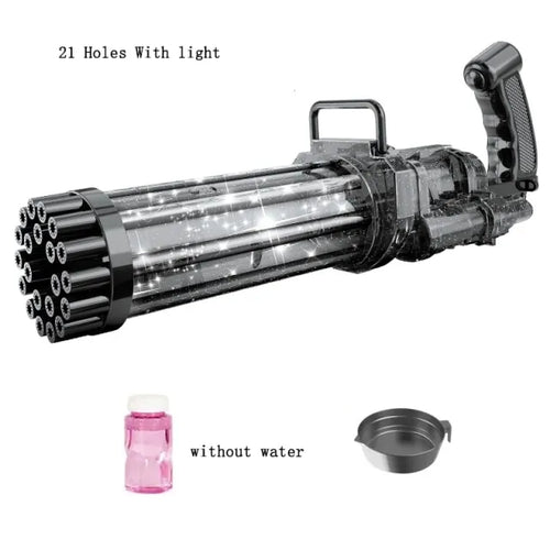 Load image into Gallery viewer, Large Gatling Bubble Gun Kids Toys
