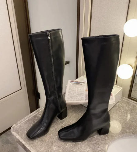 British Style Martin Leather Boots