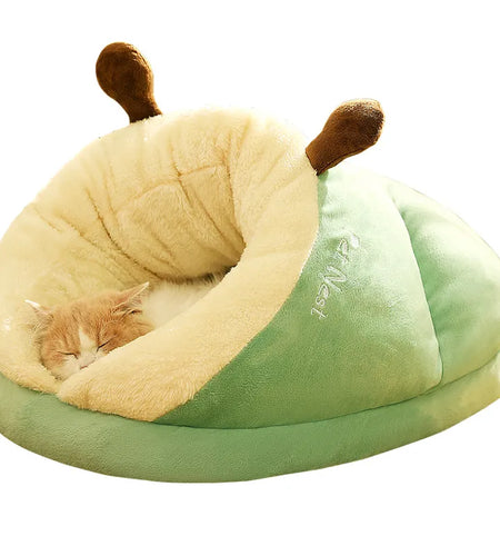 Pet Bed Winter Cat Dog Slippers Small Nest