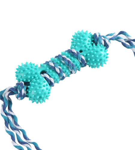 Molar Teeth Cleaning New Dog Rope Bite Ball