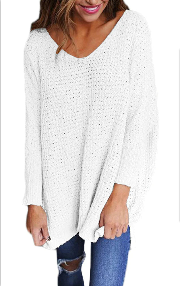 Winter V-neck Sweater Knitwear