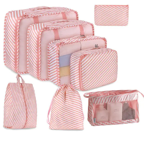 Load image into Gallery viewer, 8 Pieces Large Capacity Luggage Storage Bags
