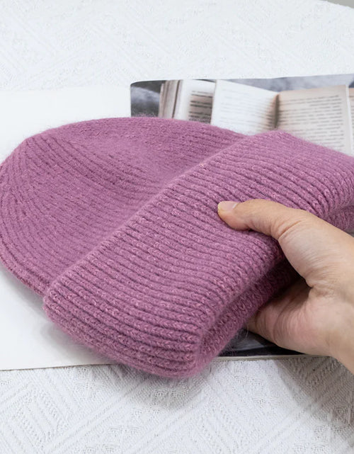 Load image into Gallery viewer, Women's Winter Rabbit Fur Hat
