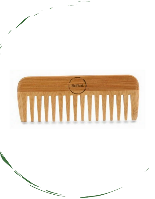 Load image into Gallery viewer, All-Natural Bamboo Hair Comb
