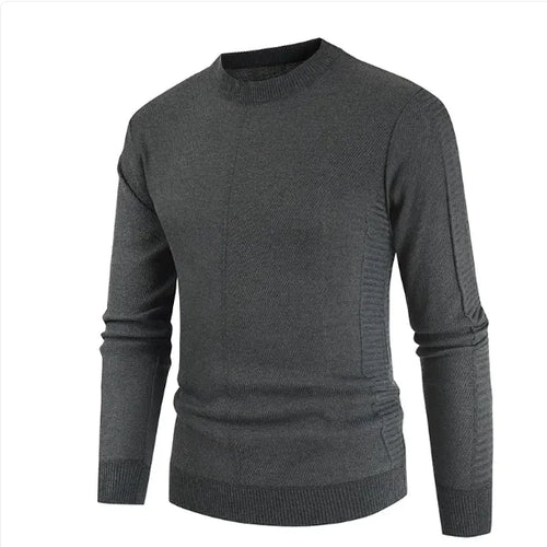 Load image into Gallery viewer, Classic Comfort Round Neck Sweater
