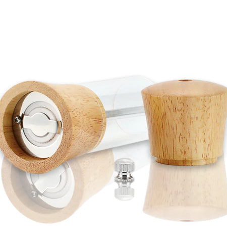 Oak Acrylic Transparent Multipurpose Seasoning Bottle