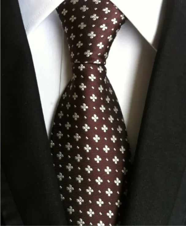 Men s Tie 8cm Business Gentleman British Formal Wear