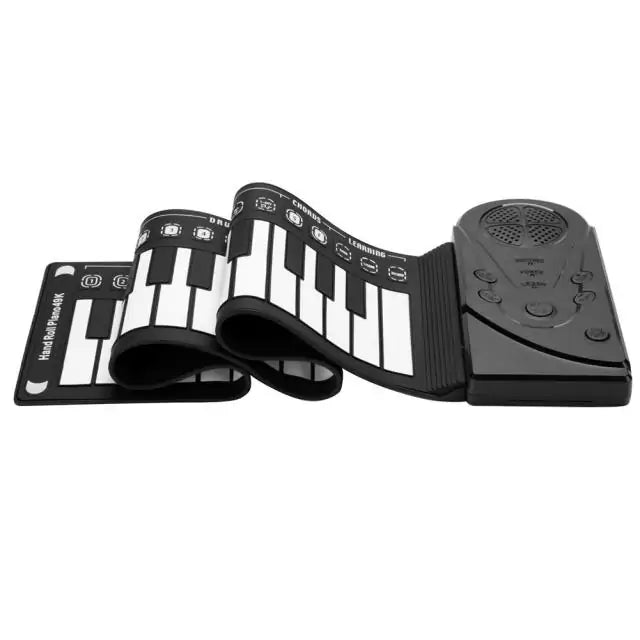 Portable 49-Key Flexible Silicone Roll Up Piano