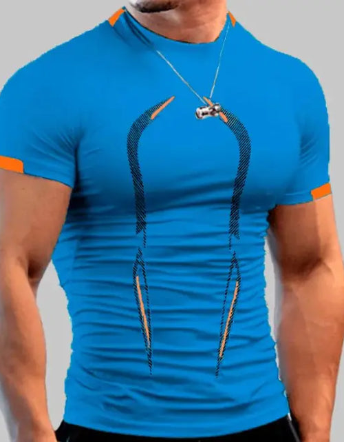 Load image into Gallery viewer, Breathable Sports T-shirt
