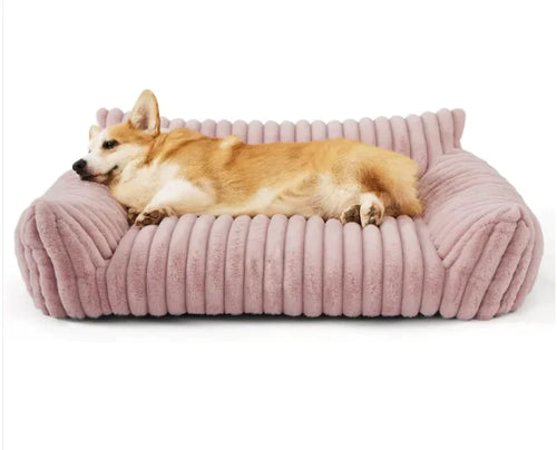 Load image into Gallery viewer, Large Washable Fluffy Orthopedic Soft Dog Pillow Dog Sofa Bed-Snoozy Dream
