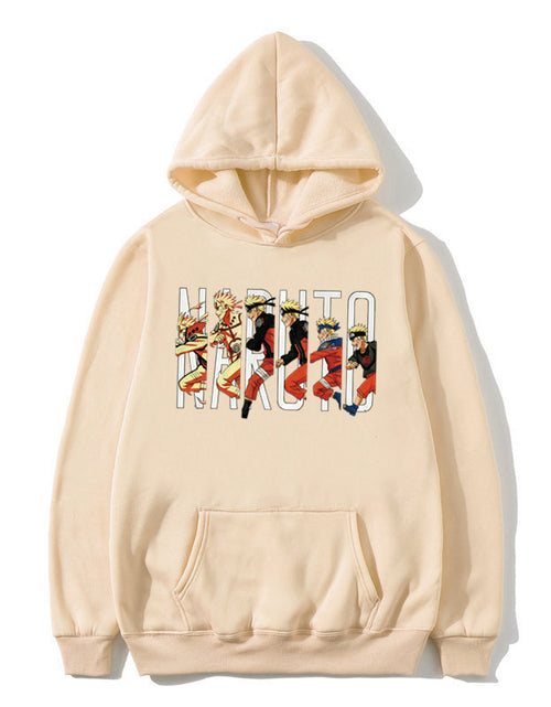 Load image into Gallery viewer, Printed Autumn Winter Hoodie - Naruto Uchiha Design
