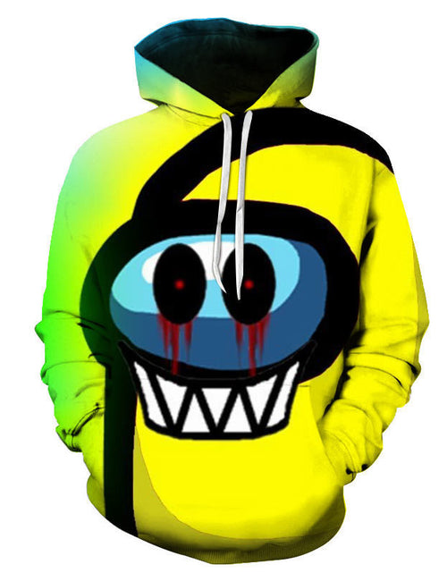 Load image into Gallery viewer, "New Fashion Among Us Hoodie with 3D Digital Print"
