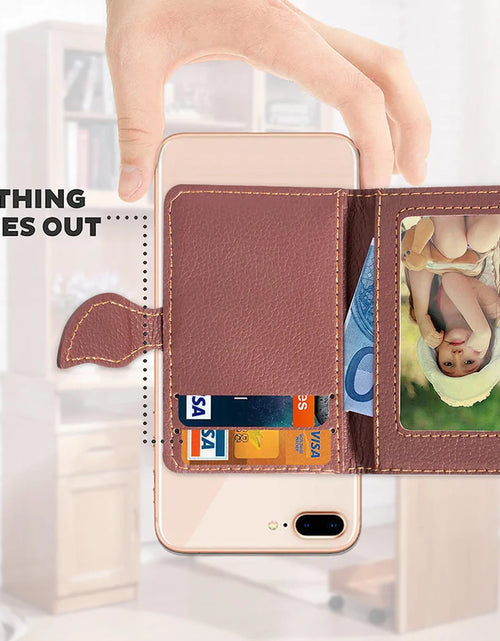 Load image into Gallery viewer, Portable Leather Wallet
