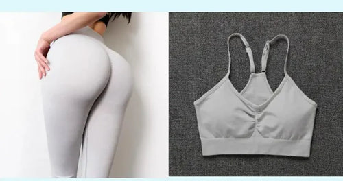 Load image into Gallery viewer, Peach Fit Yoga Pants
