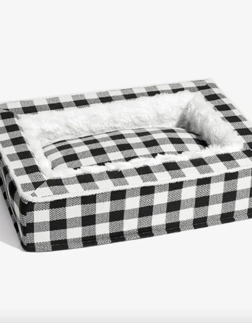Load image into Gallery viewer, Classic Plaid Pet Bed (Removable &amp; Washable)
