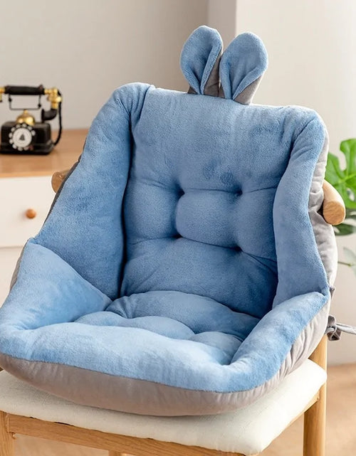 Load image into Gallery viewer, Thick Winter Plush Cushion Backrest Chair Seat
