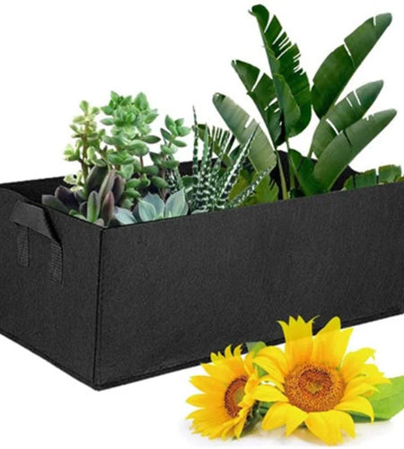 Fabric Flower Grow Bag