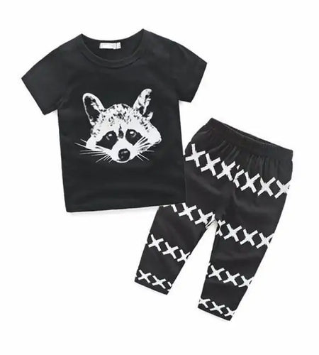 Boys Racoon 2Pieces Set