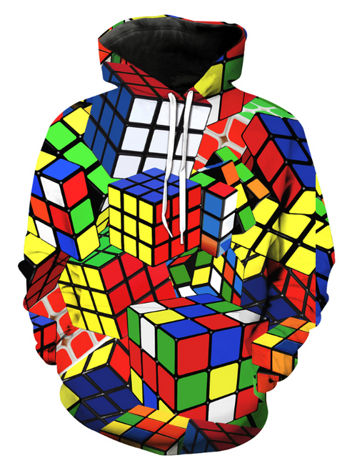 Load image into Gallery viewer, Digital Print Hoodie for Couples - Casual Loose Fit
