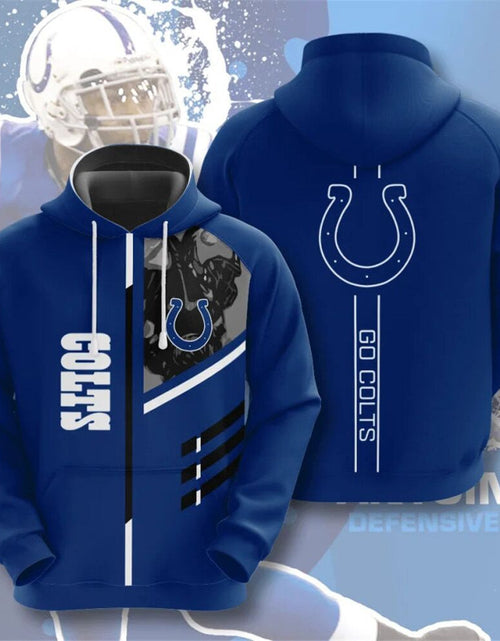 Load image into Gallery viewer, Men's NFL 3D Digital Print Hoodie - Loose Fit
