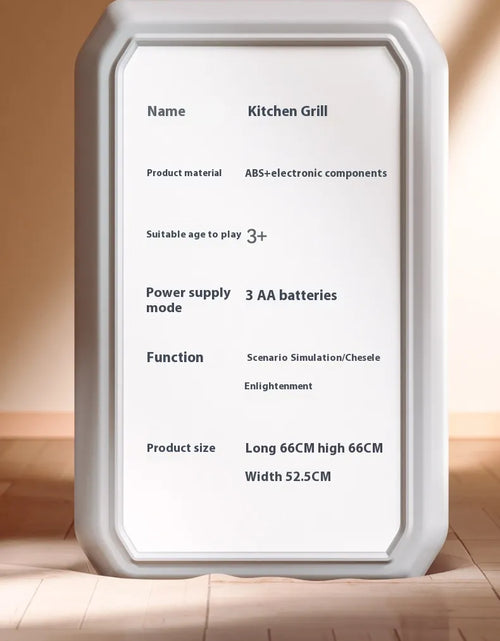 Load image into Gallery viewer, Children's Simulation Kitchen Cooking Spray Barbecue Table Toy Suit
