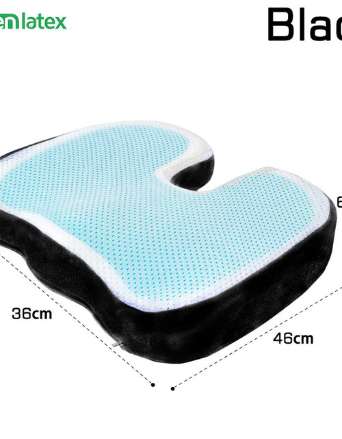 Load image into Gallery viewer, U Shape Silicone Gel Cushion Memory Foam Pillow
