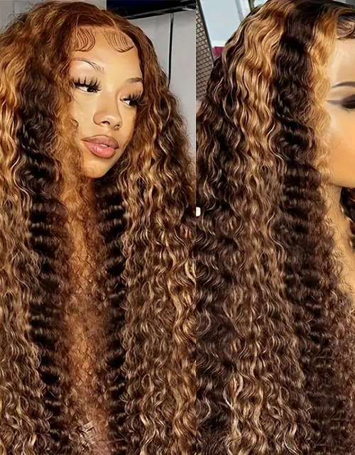 Load image into Gallery viewer, Afro Long Curly Wound Tube Wig
