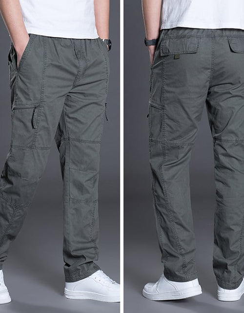 Load image into Gallery viewer, Plus Size Trousers for Men

