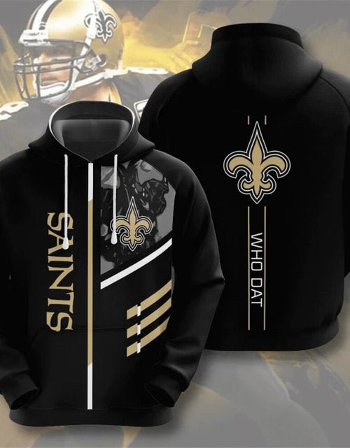 Load image into Gallery viewer, Men's NFL 3D Digital Print Hoodie - Loose Fit
