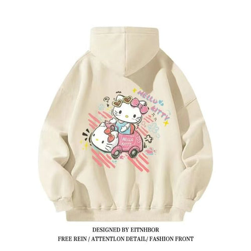 Load image into Gallery viewer, Hello Kitty Sanrio Hoodies for Boys and Girls, Y2K Style
