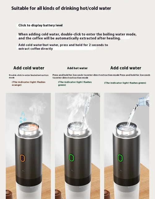 Load image into Gallery viewer, Portable Capsule Coffee Heating Machine
