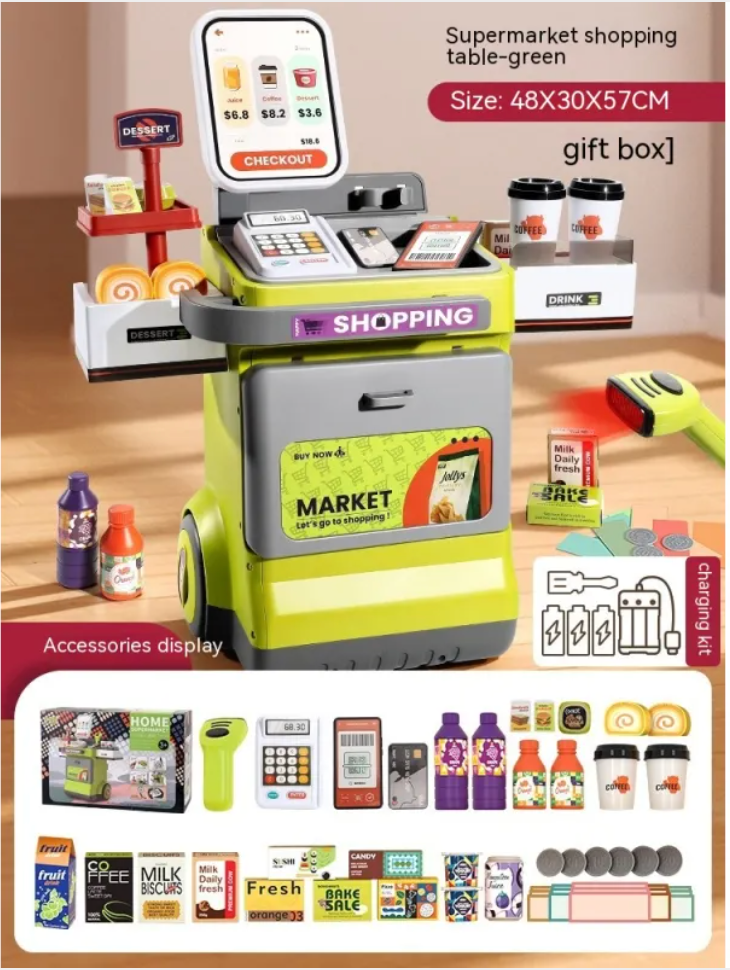 Kids’ Vending Machine & Cash Register Play Set