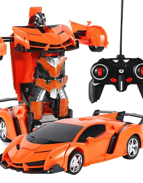 Load image into Gallery viewer, 2in1 Transformer Remote Control Race Car with Rechargeable Battery
