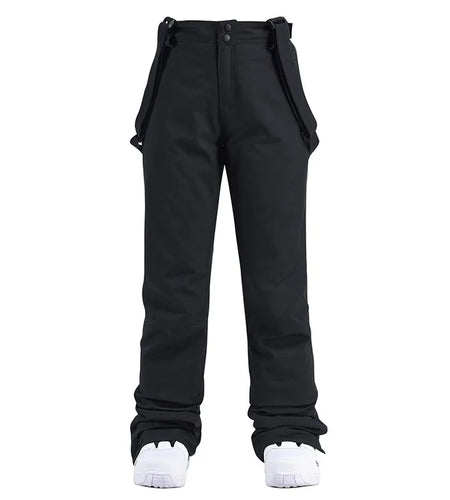 Windproof Waterproof Ski Pants with Detachable Elastic Waist