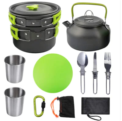 Load image into Gallery viewer, Outdoor Camping Cookware Set
