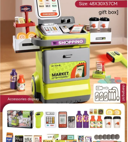 Kids’ Vending Machine & Cash Register Play Set