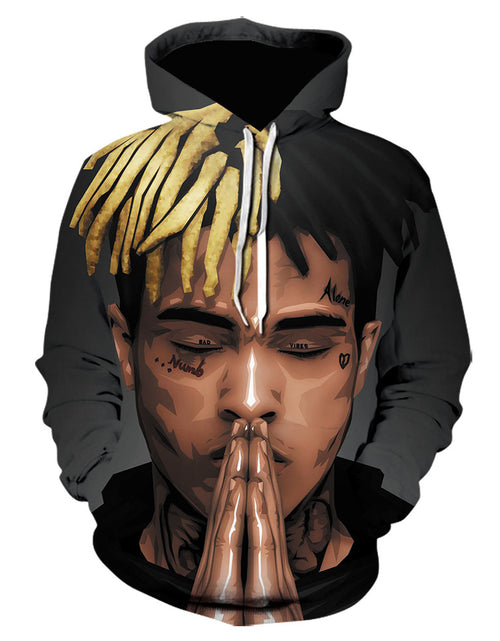Load image into Gallery viewer, XXXTentacion 3D Digital Print Hoodie - Casual Loose Fit
