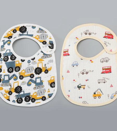 Cotton Waterproof Gauze Bib