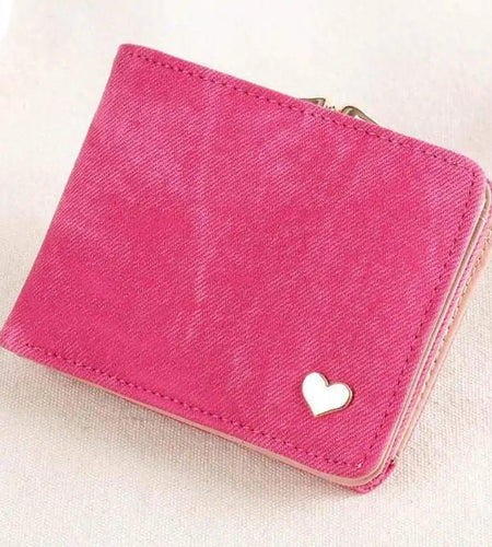 Heart of Gold Compact Wallet