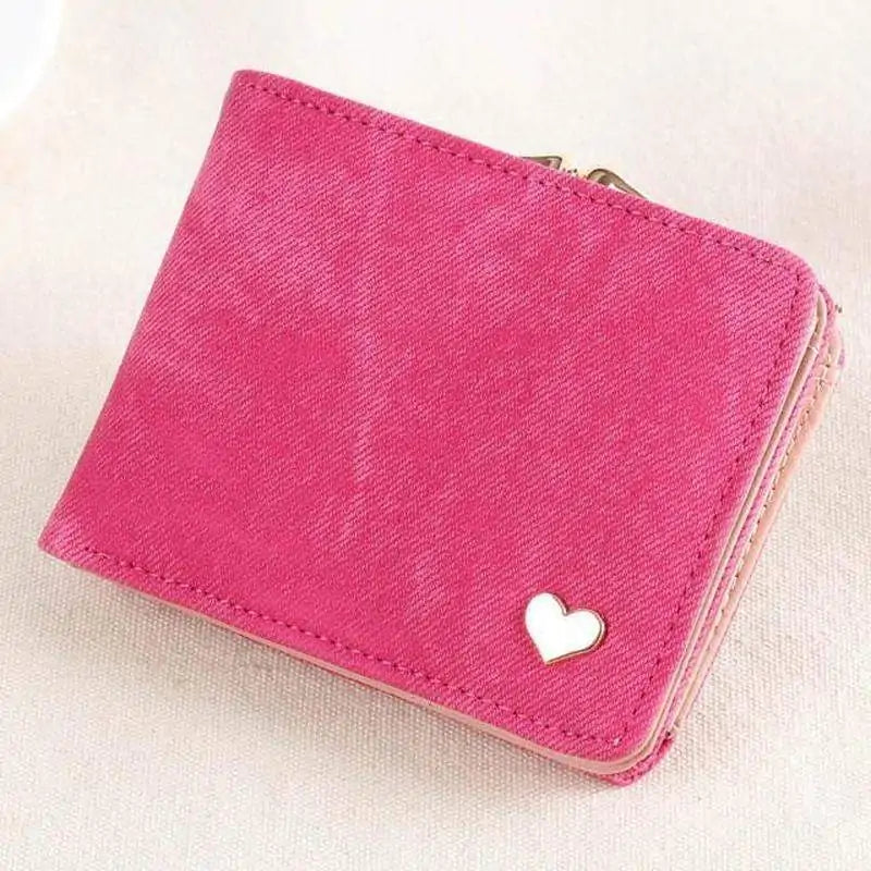 Heart of Gold Compact Wallet