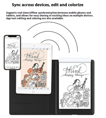 Smart Electronic Notebook for Hand Drawn Notes & Sketches
