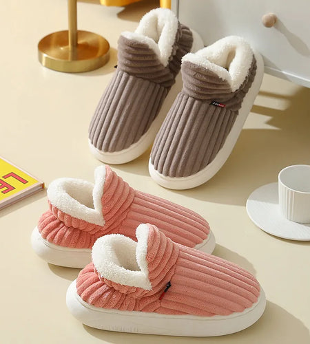 Warm Fur Slippers For Men and Women