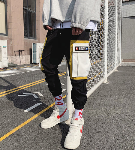 Men's Tapered Straight Leg Work Pants (9-Point Length)