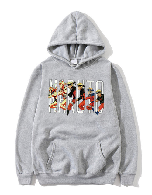 Load image into Gallery viewer, Printed Autumn Winter Hoodie - Naruto Uchiha Design

