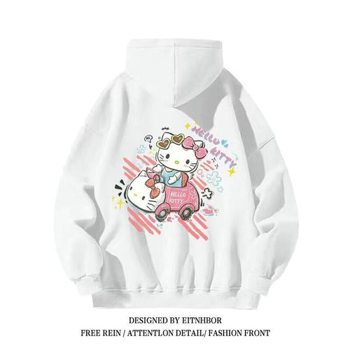 Load image into Gallery viewer, Hello Kitty Sanrio Hoodies for Boys and Girls, Y2K Style
