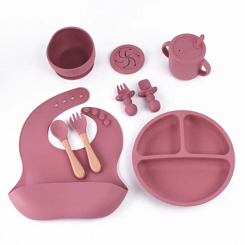 Children's Silicone Plate Set