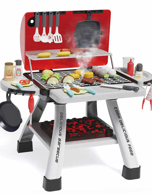 Load image into Gallery viewer, Children's Simulation Kitchen Cooking Spray Barbecue Table Toy Suit
