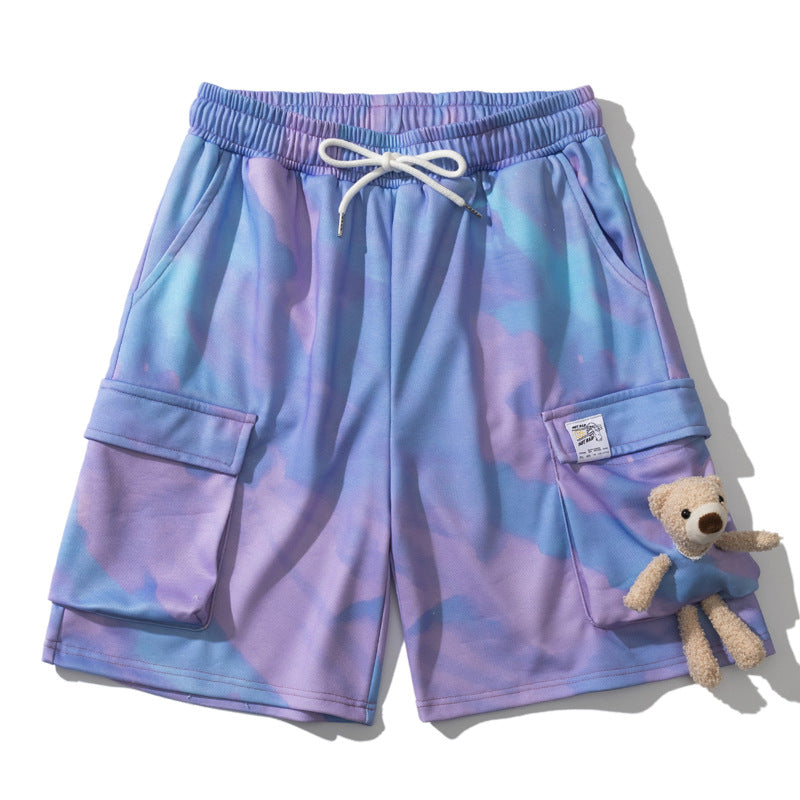 Straight-Leg Bear Boys' Five-Point Pants