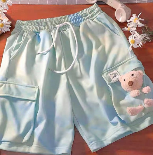 Straight-Leg Bear Boys' Five-Point Pants